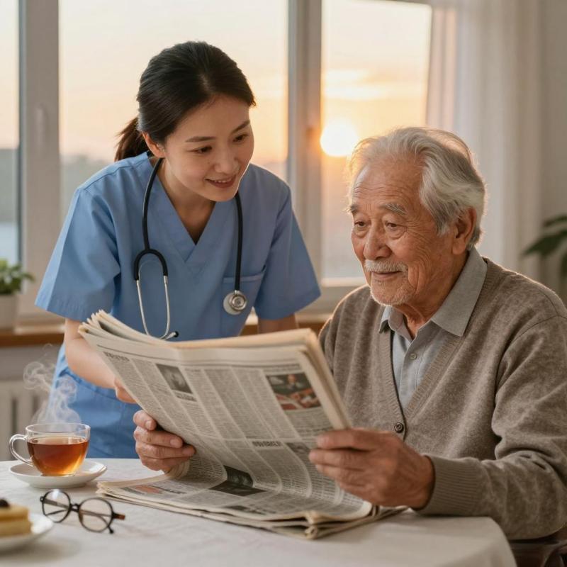 照顾老人的保姆